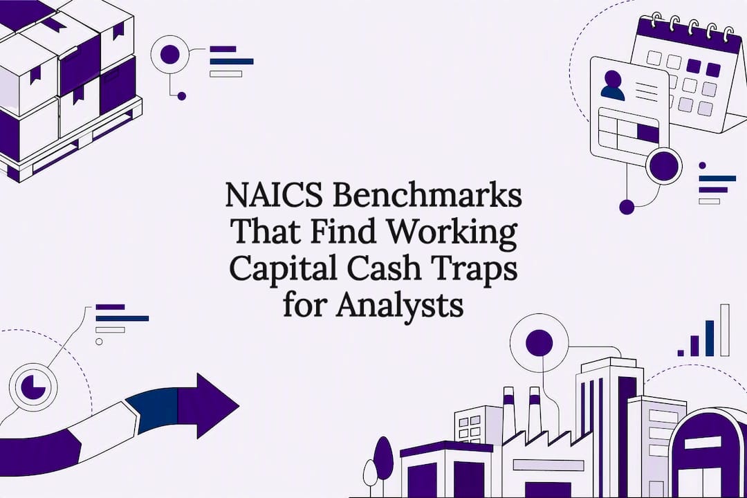 Working capital benchmarking title card