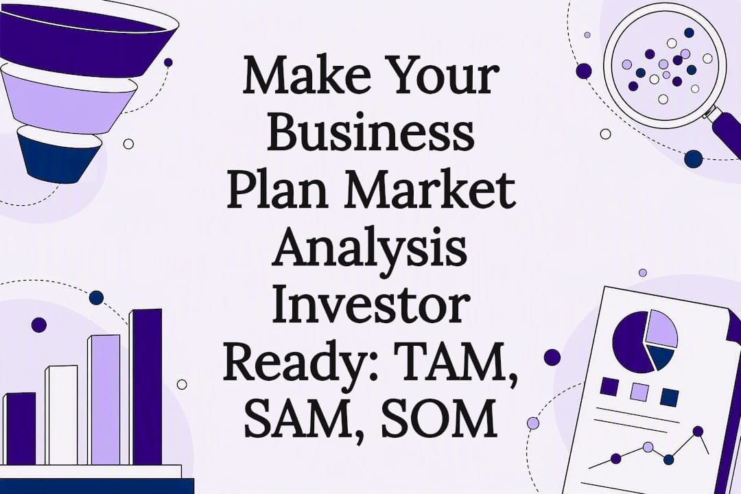 TAM SAM SOM market sizing title card