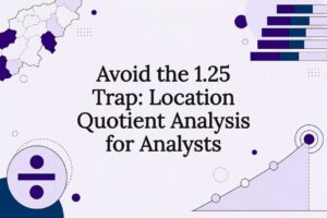Location quotient analysis title card