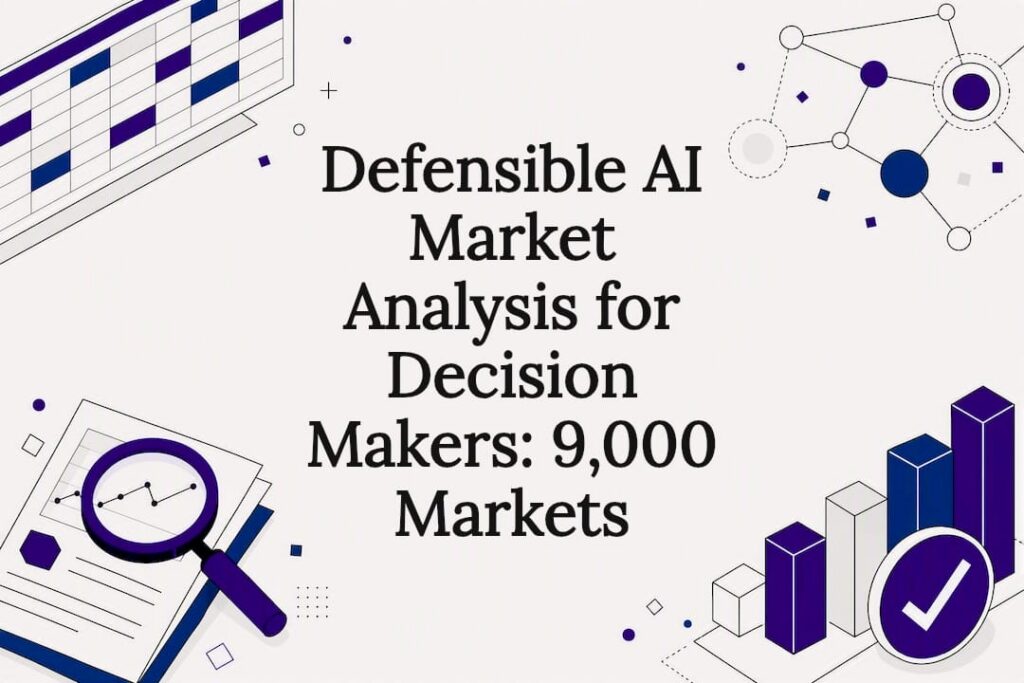 AI market analysis title card