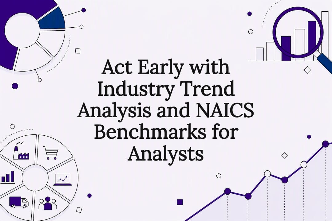 Industry trend analysis title card illustration