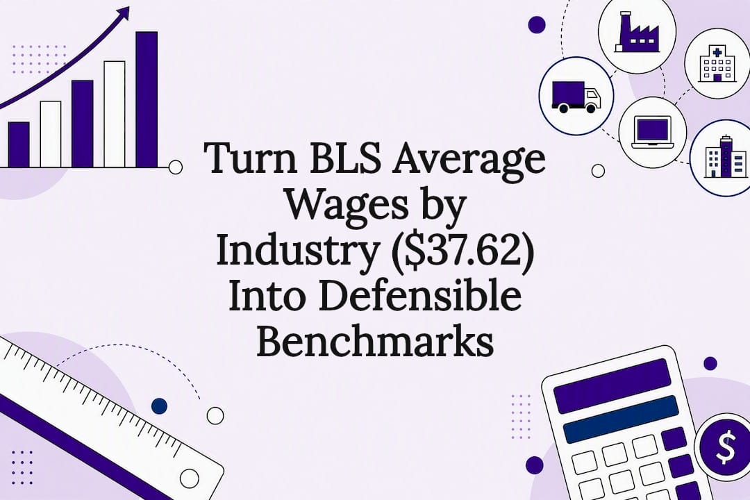 Wage benchmarking data title card