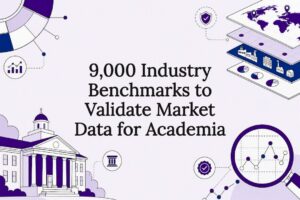 Academic market data benchmark title card
