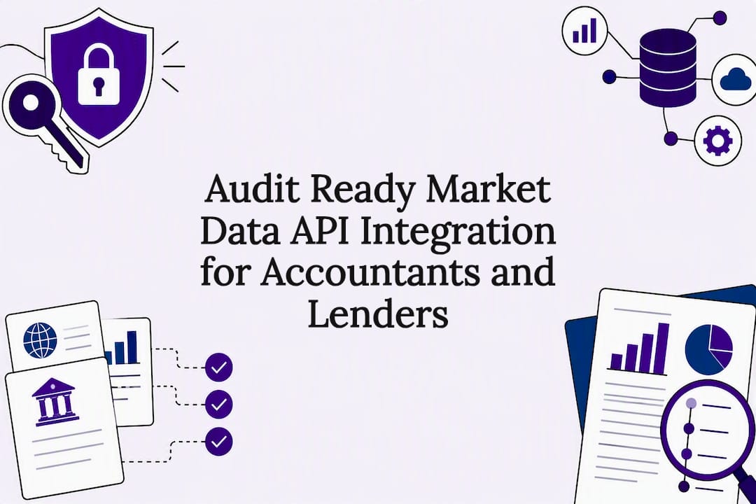 Audit ready market data API title card