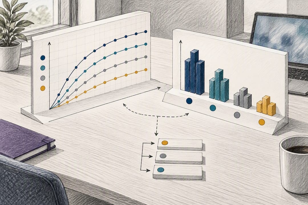 Loan cohorts traced across delinquency curves