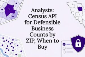 Census ZIP data analysis title card