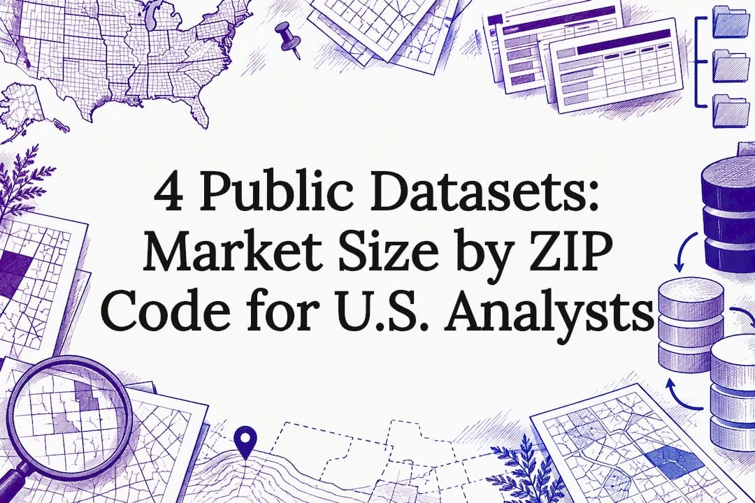 Decorative ZIP code dataset title card