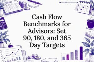 Cash flow themed hand drawn title card