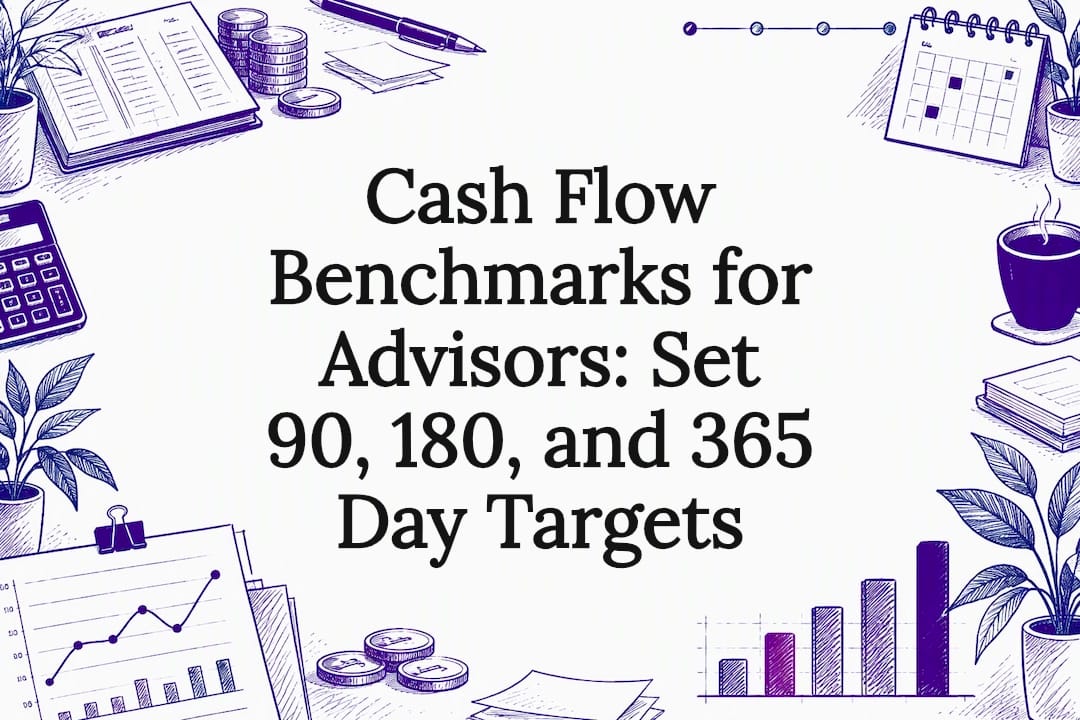 Cash flow themed hand drawn title card