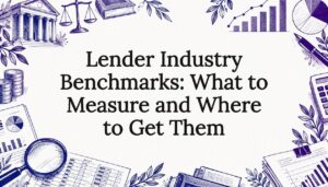 Hand-drawn lender benchmark title card