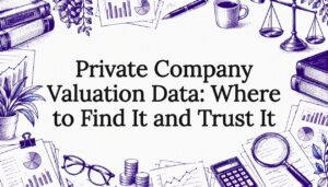 Valuation data title card illustration