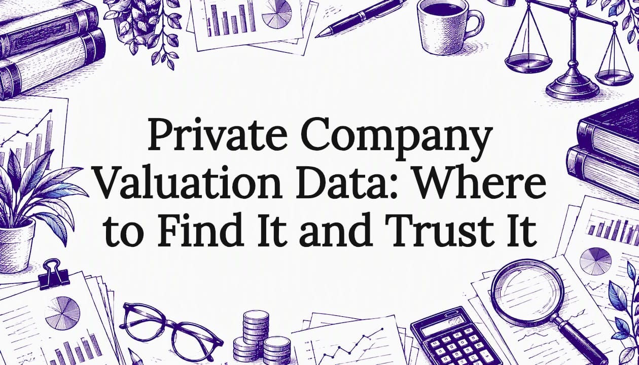 Valuation data title card illustration